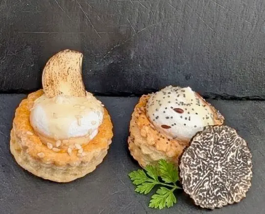 Feuilleté ricotta & truffe