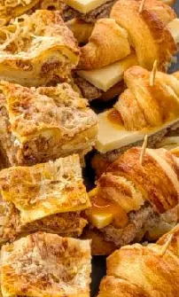 Feuilletés et croissants