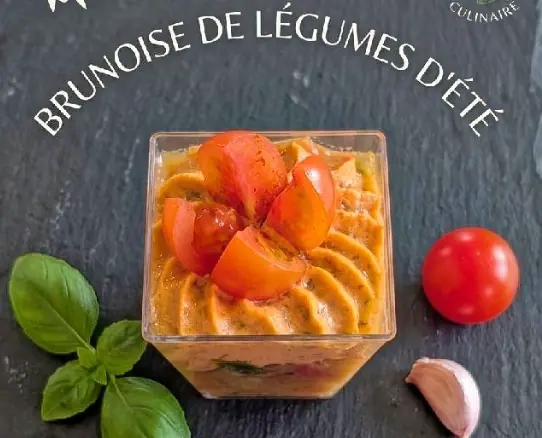 Brunoise de légumes d'été