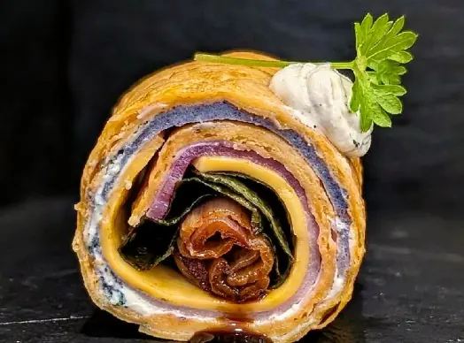 Roulé de crêpe
