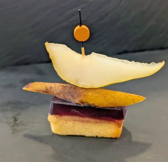 Financier à la poire