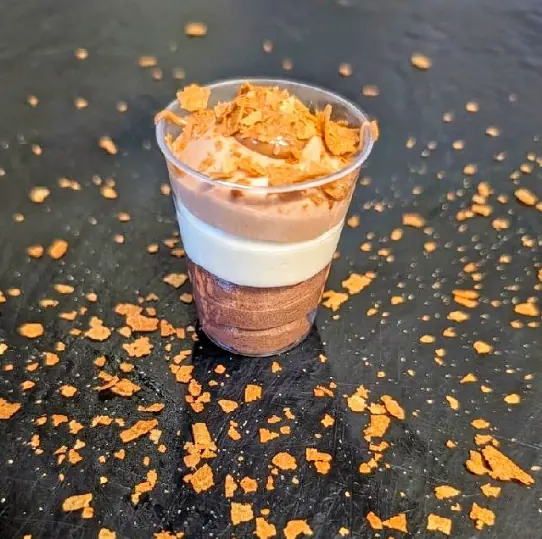 Verrine chocolat croustillante