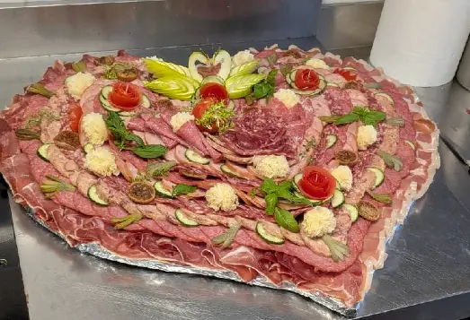 Grande planche en cœur